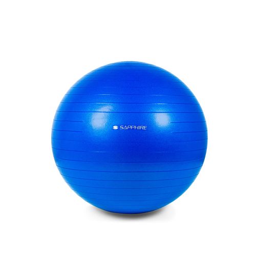 Piłka gimnastyczna 65 cm Sapphire SG-042 - niebieska
