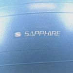 Piłka gimnastyczna 65 cm Sapphire SG-065 - niebieska
