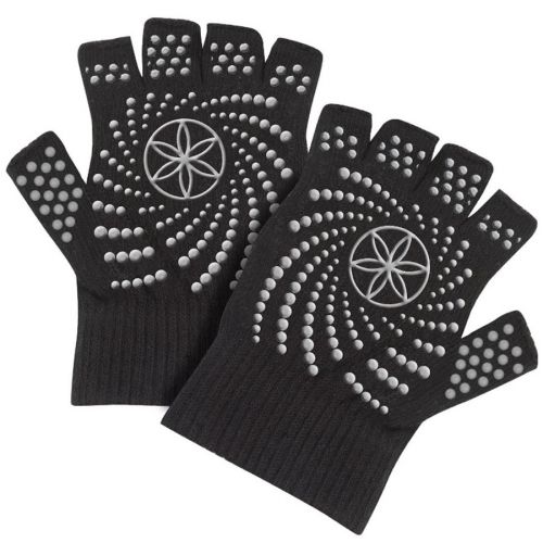 Rękawiczki antypoślizgowe Gaiam 54029 - czarno-szary