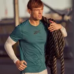 Rękawy kompresyjne Reebok RASL-11016WH białe - Rozm. XL Rękawy kompresyjne Reebok RASL-11016WH białe - Rozm. XL