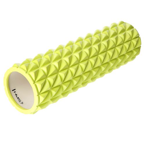 Roller fitness HMS FS205 45 cm - limonkowy