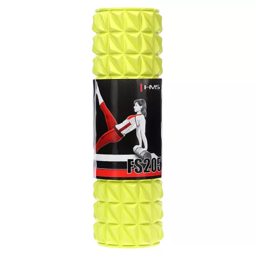 Roller fitness HMS FS205 45 cm - limonkowy
