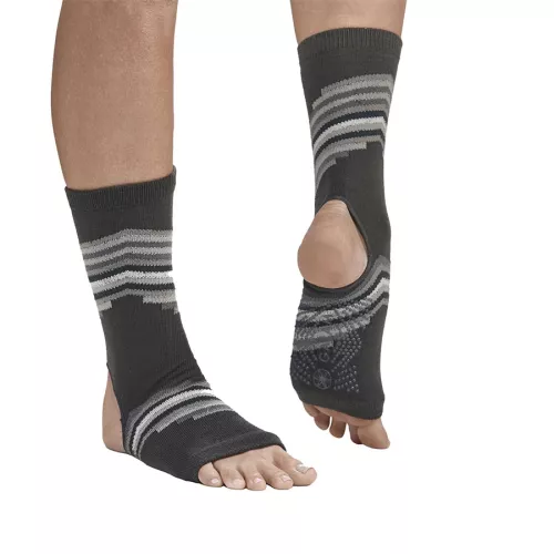 Skarpetki antypoślizgowe bez palców Gaiam 63497 szare
