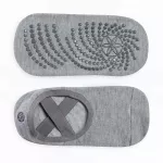 Skarpetki antypoślizgowe do jogi Gaiam 63755 szare dwupak Skarpetki antypoślizgowe do jogi Gaiam 63755 szare dwupak