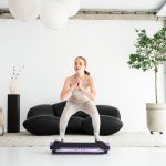 Step balansujący do aerobiku HMS AS008L - fioletowy