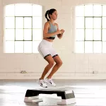 Step fitness Reebok RAP-11150WH regulowany - czarno-biały Step fitness Reebok RAP-11150WH regulowany - czarno-biały