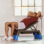 Step regulowany z funkcją ławki Reebok RAP-15170BL Step regulowany z funkcją ławki Reebok RAP-15170BL