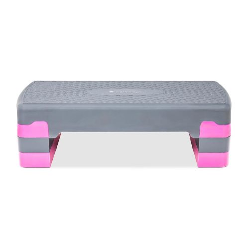 Step fitness trzystopniowy Sapphire SG-048 - różowy