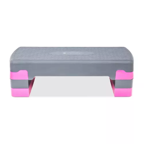 Step fitness trzystopniowy Sapphire SG-048 - różowy