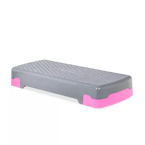 Step fitness trzystopniowy Sapphire SG-048 - różowy