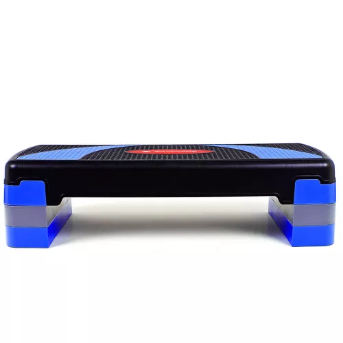 Step fitness trzystopniowy Sapphire SG-055 - niebieski Step fitness trzystopniowy Sapphire SG-055 - niebieski