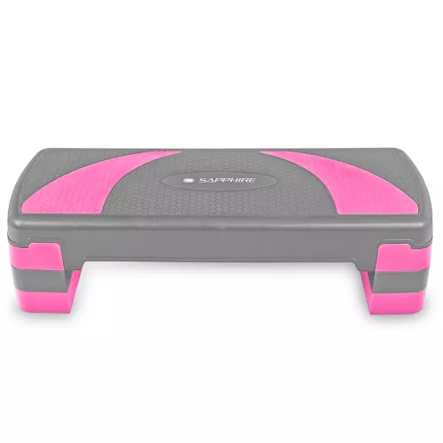 Step fitness trzystopniowy Sapphire SG-055 - różowy 