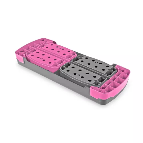 Step fitness trzystopniowy Sapphire SG-055 - różowy 