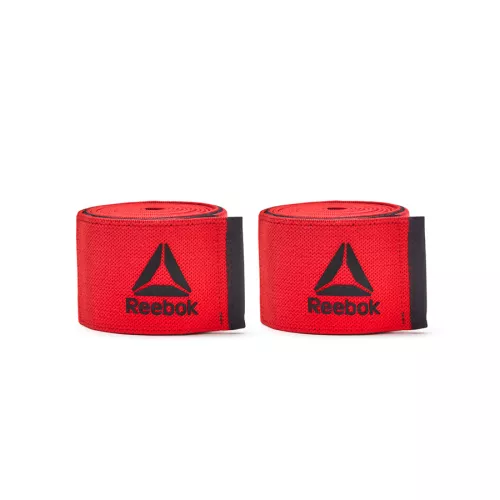 Taśmy wzmacniające kolana Reebok RAAC-16060rd czerwone