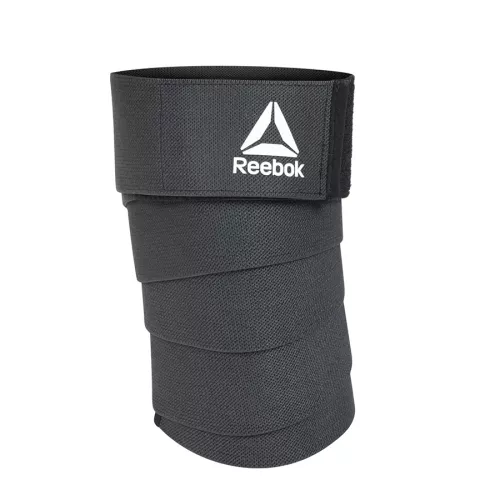 Taśmy wzmacniające kolana Reebok RAAC-16060bk czarne