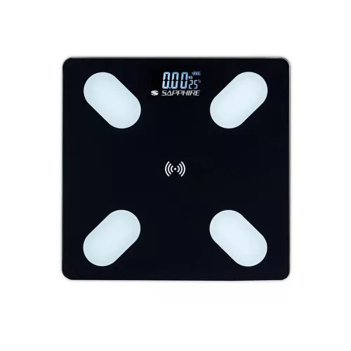 Waga łazienkowa Sapphire SH-100S Bluetooth - czarna