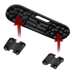 Wielofunkcyjna deska do ćwiczeń mięśni brzucha i pompek 3w1 HMS DBP02 Wielofunkcyjna deska do ćwiczeń mięśni brzucha i pompek 3w1 HMS DBP02