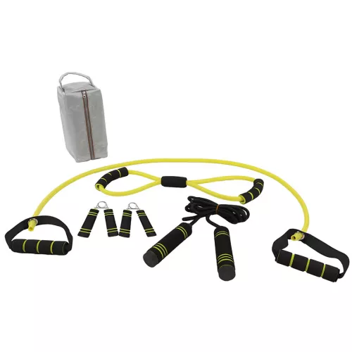 Zestaw fitness 4w1 IR97625 - skakanka, ekspandery, ściskacze Zestaw fitness 4w1 IR97625 - skakanka, ekspandery, ściskacze