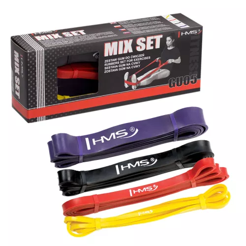 Zestaw gum do ćwiczen HMS GU05 SET