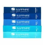 Zestaw gum oporowych Sapphire SG-1314 - niebieskie