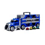Ciężarówka-tor z autkami Sapphire Kids SK-116 - niebieska