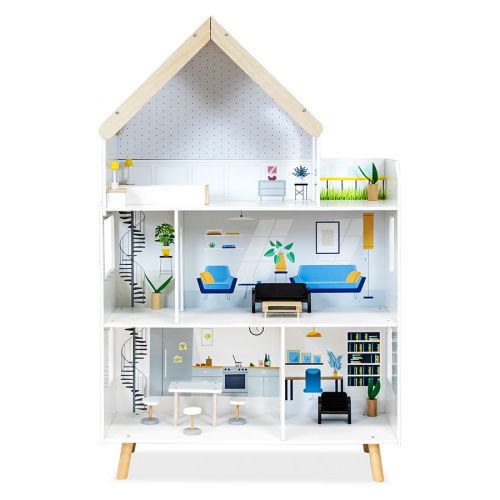 Drewniany domek dla lalek Sapphire Kids SK-18