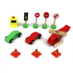 Drewniany parking z windą Sapphire Kids SK-48 Drewniany parking z windą Sapphire Kids SK-48