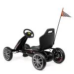 Gokart na pedały Ferrari - czarny Gokart na pedały Ferrari - czarny