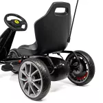 Gokart na pedały Ferrari - czarny Gokart na pedały Ferrari - czarny