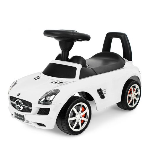 Jeździk pchacz dla dzieci - Mercedes - biały