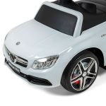 Jeździk pchacz dla dziecka Mercedes AMG C63  - biały