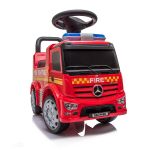 Jeździk pchacz dla dziecka Mercedes Antos wóz strażacki - czerwony