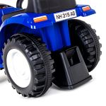Jeździk pchacz traktor z przyczepą New Holland T7 - niebieski