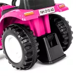 Jeździk pchacz traktor z przyczepą New Holland T7 - różowy Jeździk pchacz traktor z przyczepą New Holland T7 - różowy