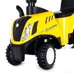 Jeździk pchacz traktor z przyczepą New Holland T7 - żółty