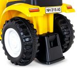 Jeździk pchacz traktor z przyczepą New Holland T7 - żółty