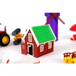 Zestaw zabawek FARMA, zwierzęta domowe, gospodarstwo, traktor Zestaw zabawek FARMA, zwierzęta domowe, gospodarstwo, traktor
