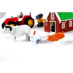 Zestaw zabawek FARMA,  zwierzęta domowe, gospodarstwo, traktor