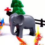 Zestaw zabawek FARMA, klocki, zagroda ze zwierzętami Zestaw zabawek FARMA, klocki, zagroda ze zwierzętami