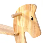 Drewniany konik na biegunach - brązowy Drewniany konik na biegunach - brązowy