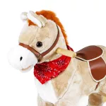 Koń na biegunach Sapphire Kids - beżowy Koń na biegunach Sapphire Kids - beżowy