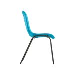 Półkomercyjne krzesło dla dzieci do piętrowania - niebieskie 80392