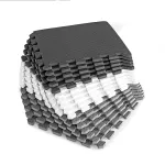 Podłogowa mata puzzle dla dzieci Sapphire Kids SK-57 - czarno-biała Podłogowa mata puzzle dla dzieci Sapphire Kids SK-57 - czarno-biała