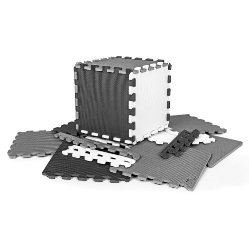  Podłogowa mata puzzle dla dzieci Sapphire Kids SK-57 - czarno-biała