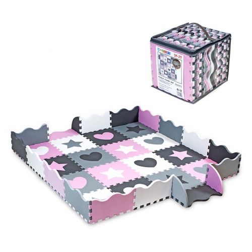 Mata puzzle z obrzeżami Sapphire Kids SK-25 - figury