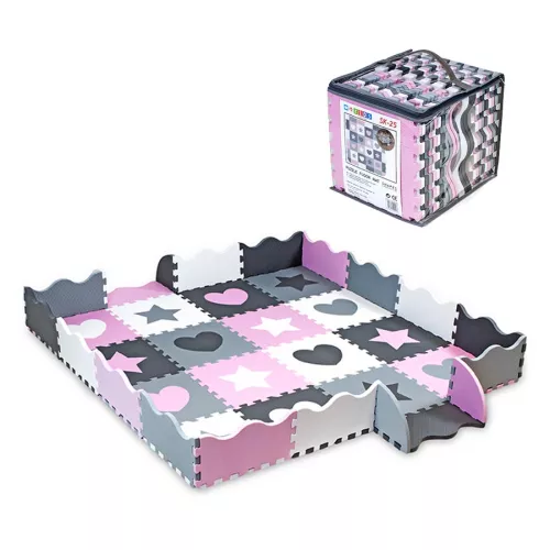Mata puzzle z obrzeżami Sapphire Kids SK-25 - figury