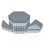 Podłogowa mata puzzle dla dzieci Sapphire Kids SK-27 - sześciokąty Podłogowa mata puzzle dla dzieci Sapphire Kids SK-27 - sześciokąty