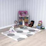 Podłogowa mata puzzle dla dzieci Sapphire Kids SK-27 - sześciokąty Podłogowa mata puzzle dla dzieci Sapphire Kids SK-27 - sześciokąty