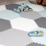 Podłogowa mata puzzle dla dzieci Sapphire Kids SK-27 - sześciokąty Podłogowa mata puzzle dla dzieci Sapphire Kids SK-27 - sześciokąty