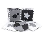 Mata puzzle z obrzeżami Sapphire Kids SK-33 - mono